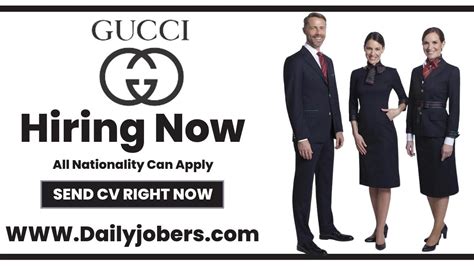 gucci job openings.